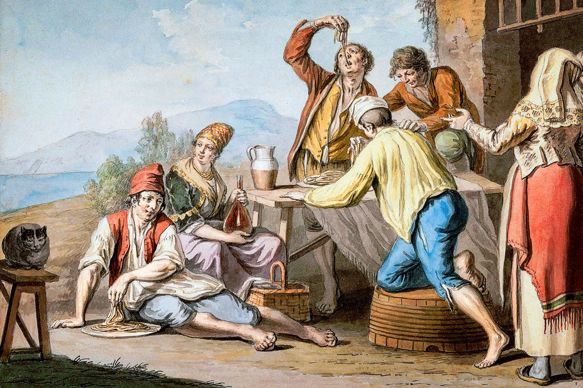storia degli spaghetti