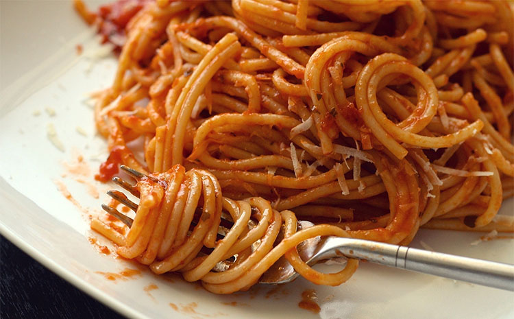 Nudelgerichte - Pasta all'amatriciana