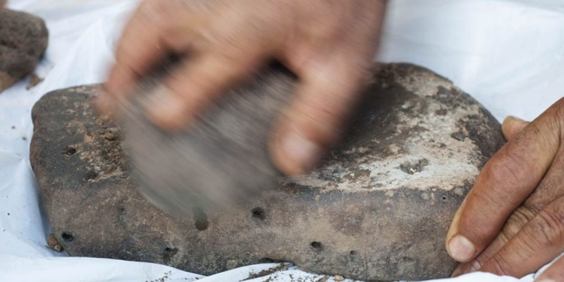 alte Lebensmittel das Brot der schwarzen Wüste