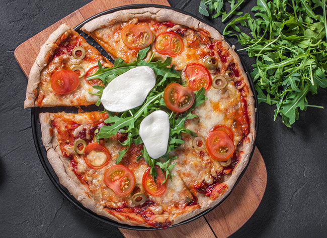 Pizza - typisch italienische Gerichte