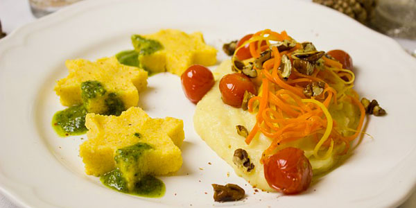 Polenta - typisch italienische Gerichte