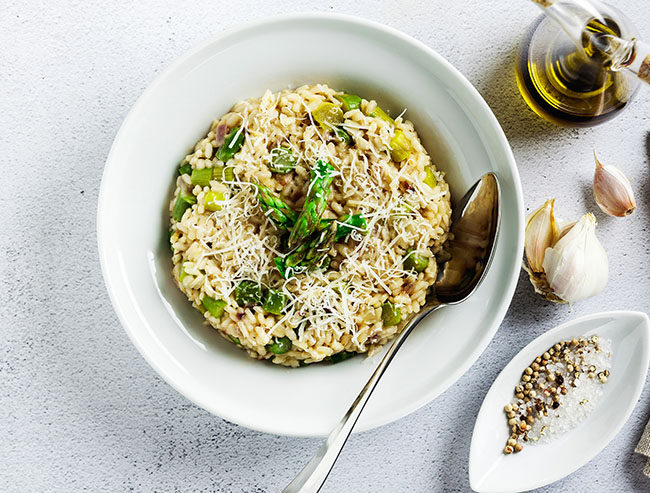 Risotto - typisch italienische Gerichte