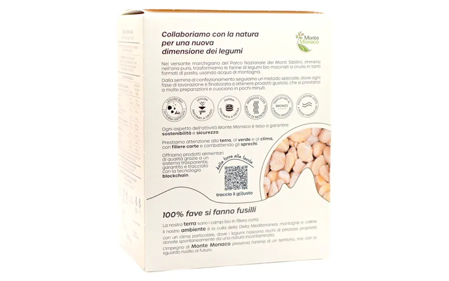 Pâtes aux fèves bio - pack fusilli protéiné. 3x65g