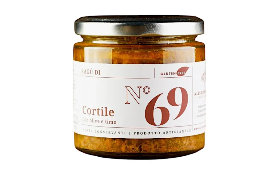 Ragoût de cour blanche parfumée au thym et aux olives - Alexio Brusadin conf. 210g