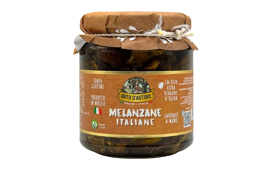 Aubergines à l'Huile - Orto d'autore, 280 g.