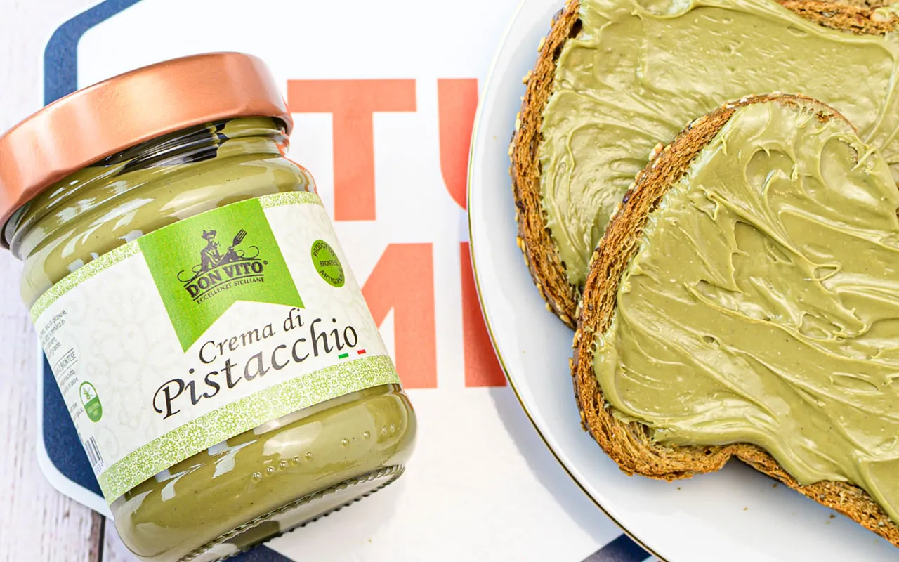 Crème à la pistache artisanale - Don Vito, paquet de 190 grammes