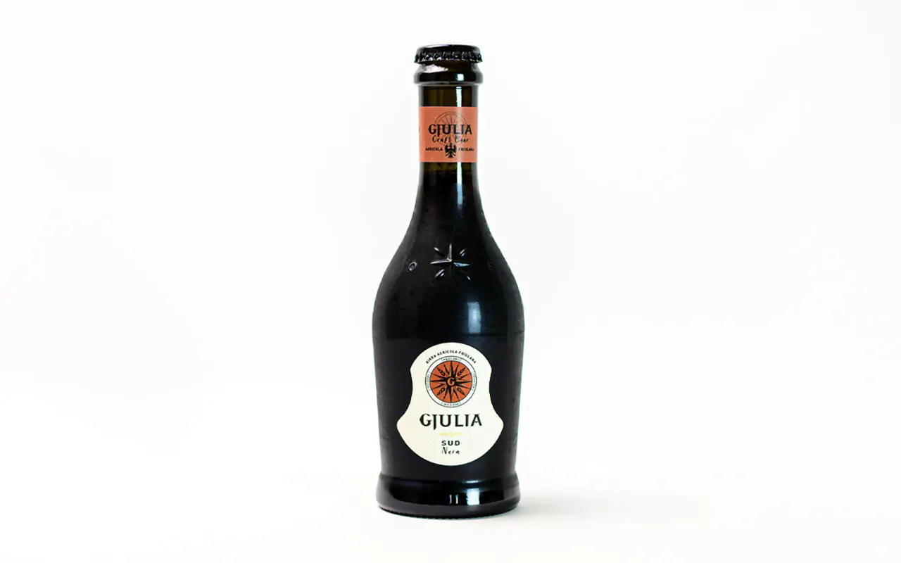 Bière brune - Gjulia Sud - Alturis, bouteille 33 cl