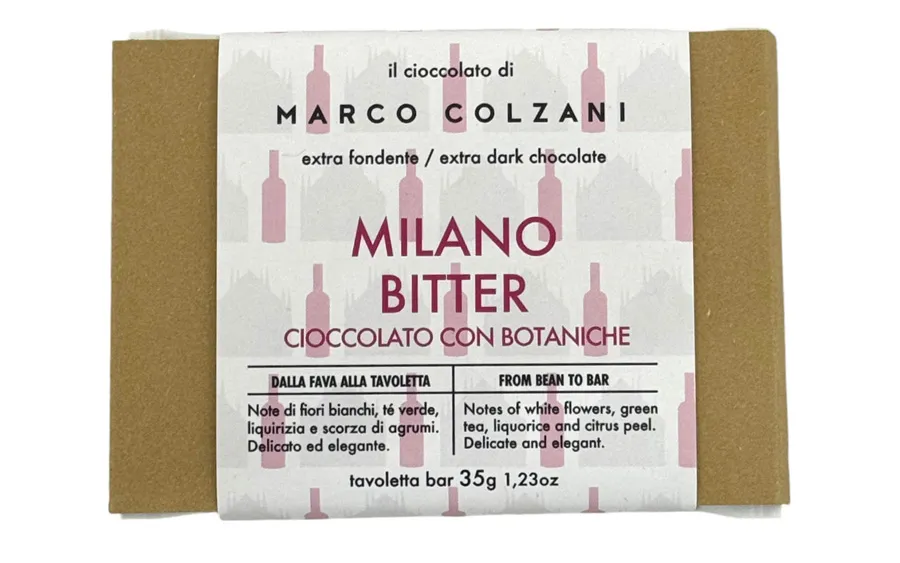 Barre de chocolat aux plantes - Marco Colzani Bar 35 gr
