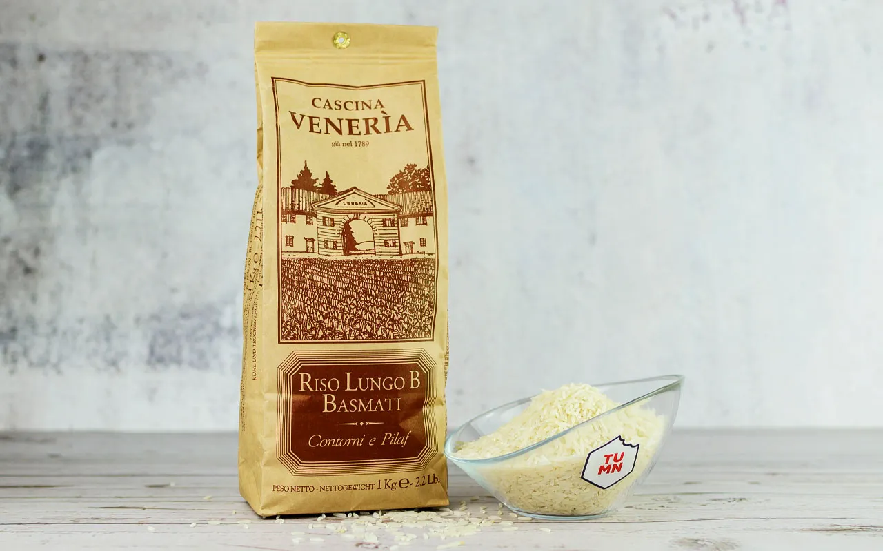 Riz basmati - veneria ferme 1 kg pack