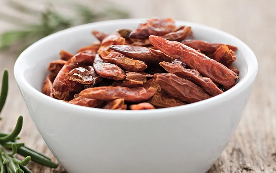Piment séché entier - Pack exquisité Daidone. 40 grammes