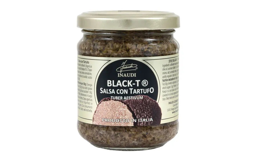 Sauce à la truffe noire - Inaudi, paquet de 180 g.