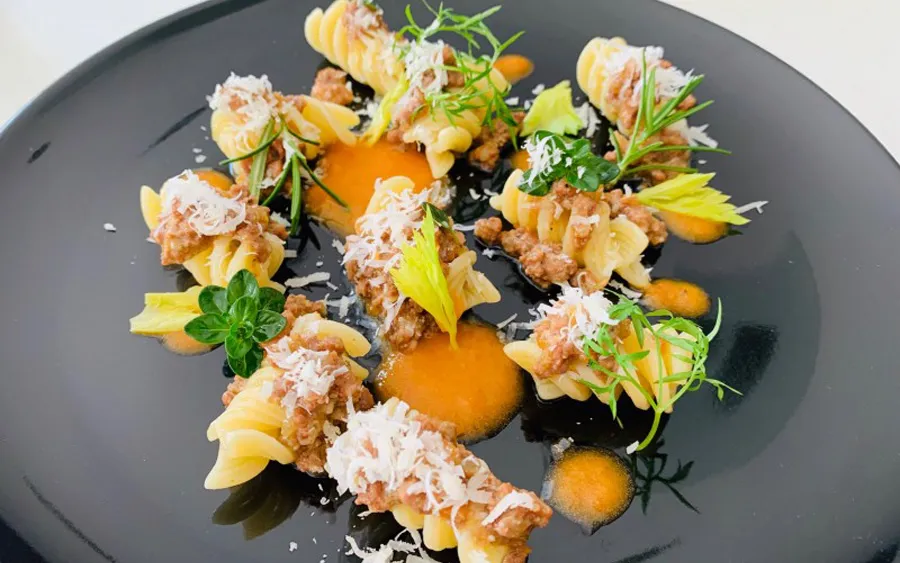 Ragoût de veau blanc aux champignons de porc et finferli - Alexio Brusadin conf. 210g