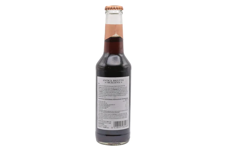 Cola artisanal sicilien - Polara, bouteille de 275 ml