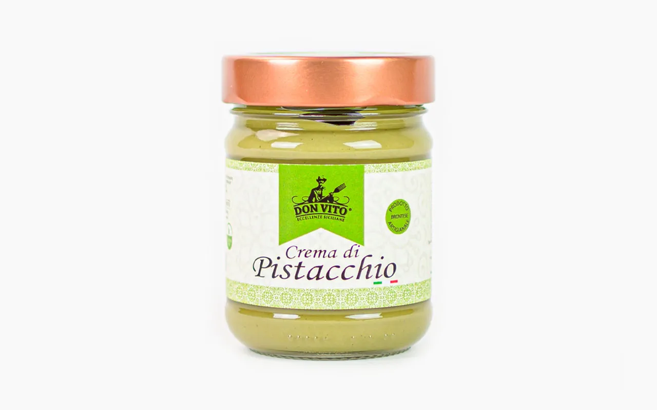 Crème à la pistache artisanale - Don Vito, paquet de 190 grammes
