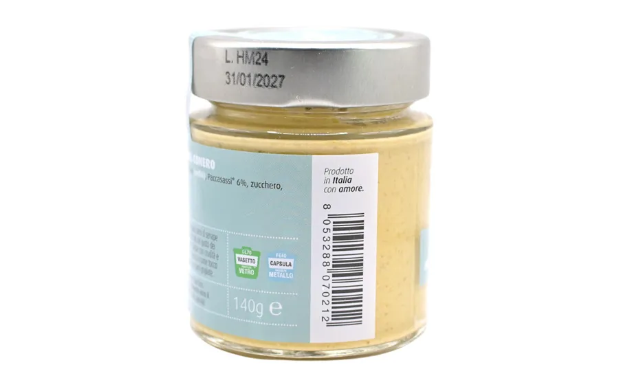 Moutarde et Paccasassi - Rinci, paquet de 140 g.