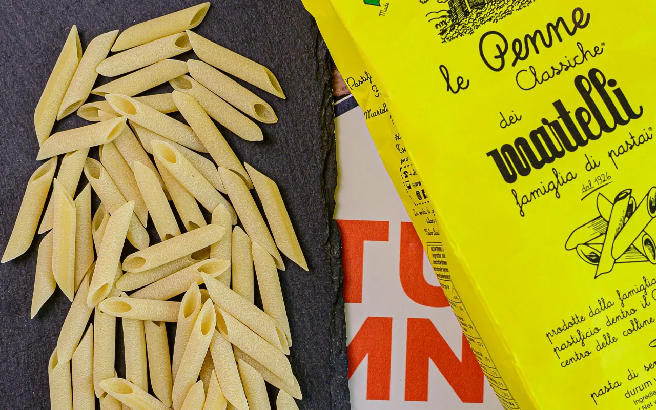 Pastificio Martelli penne de blé dur italien classique - Pastificio Martelli, pack. 500 grammes