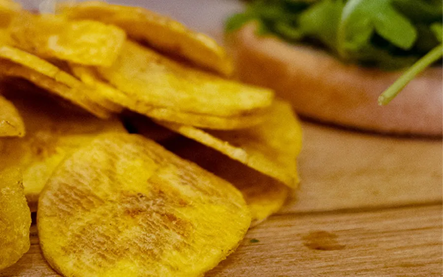 Chips de plantain vert Redondas - Plantains - pack sans gluten. 60g