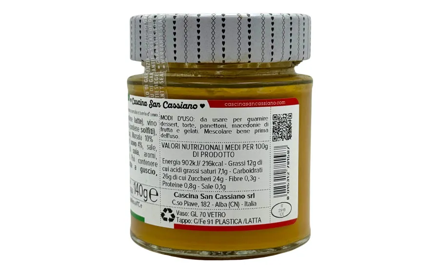 Zabaglione - Cascina San Cassiano 140g