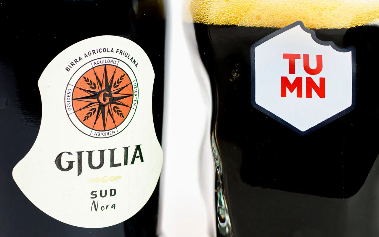 Bière noire - Gjulia Sud - Alturis, bouteille 33 cl