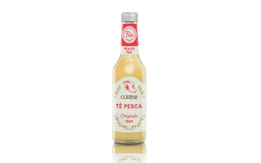 Thé noir à la pêche bio 275 ml - Futurist Drinks