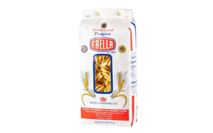 Faella Fusilloni Gragnano IGP 500g pâtes tréfilées au bronze