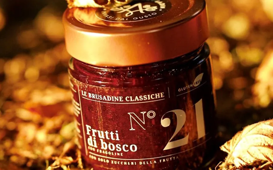 Compote sans sucre aux baies et fraises - Alessio Brusadin conf. 270g