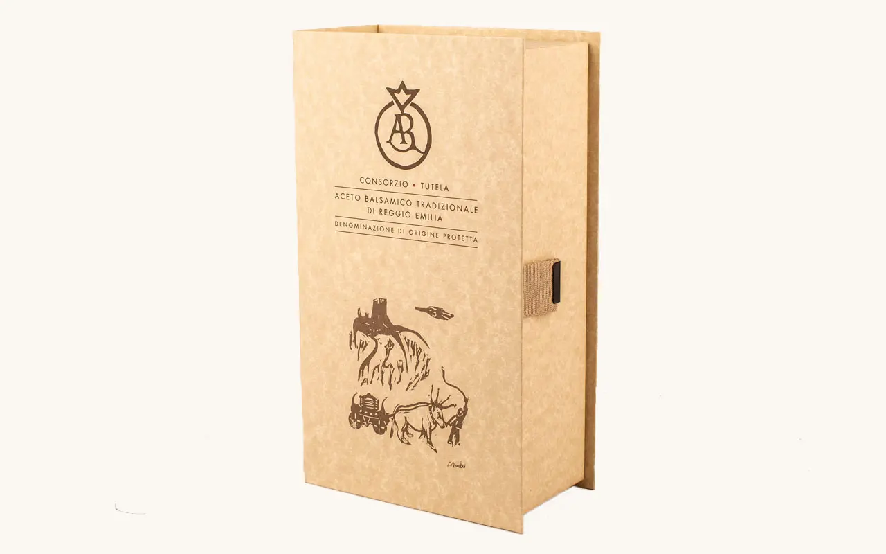 Vinaigre balsamique traditionnel de Reggio Emilia DOP cachet d’or conf. 100 ml