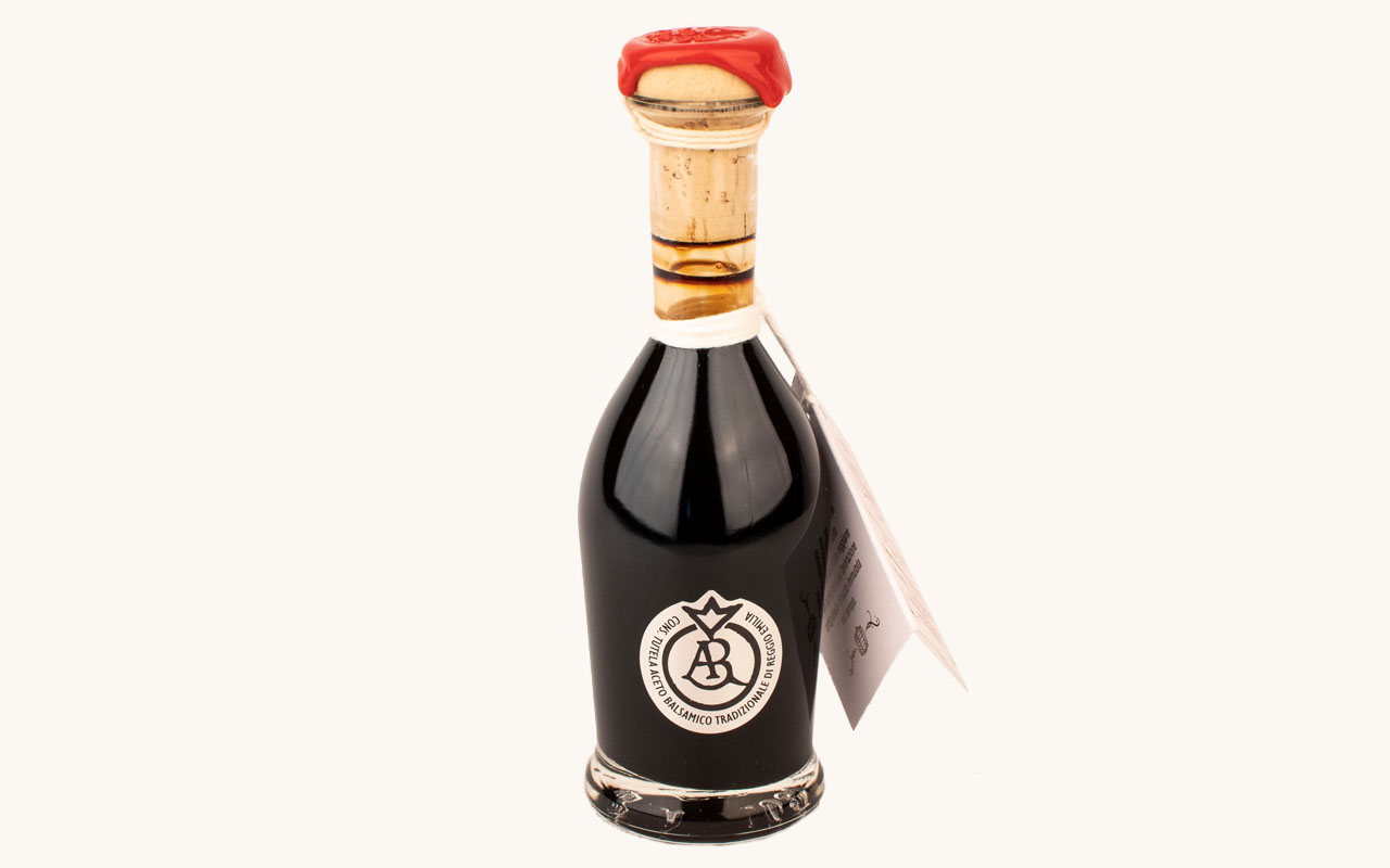 Vinaigre balsamique traditionnel de Reggio Emilia DOP timbre argenté conf. 100 ml