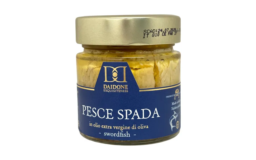 Filets d'espadon à l'huile - Pack Exquisité Daidone. 200 gr