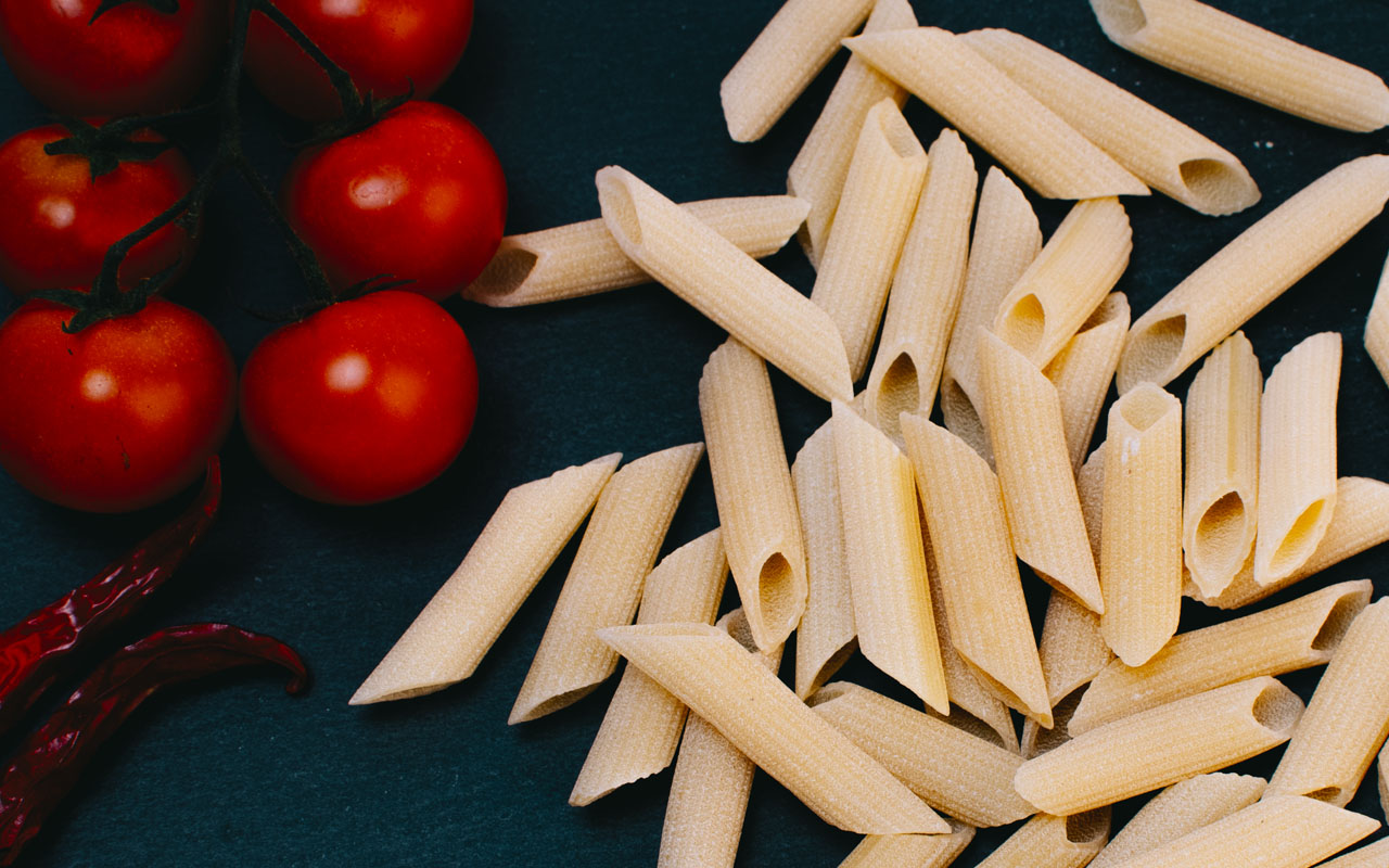 Penne rigate de blé khorasan fait maison