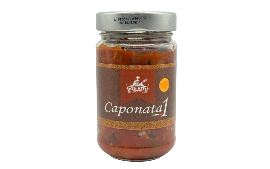 Caponata d'aubergines - Don Vito, paquet de 280g