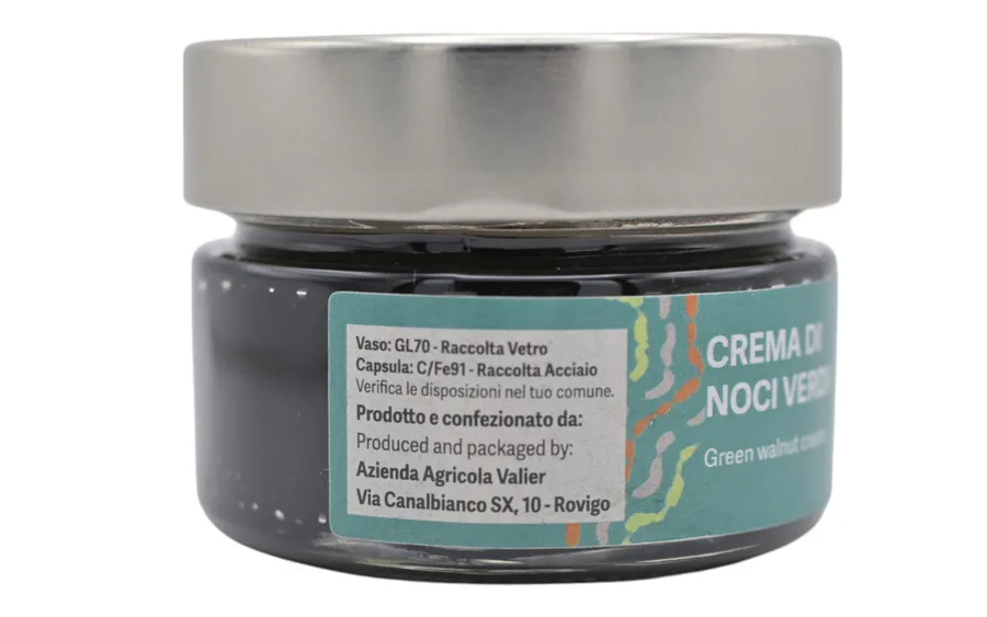 Crème de noix verte - Valier, paquet de 125 g