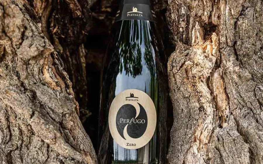 Vin mousseux méthode classique Perlugo Dosaggio Zero Bio vol. 12,5% - Pievalta, bouteille de 750 ml