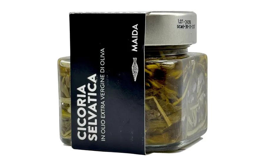 Chicorée sauvage à l'huile - Maida, paquet de 190 g