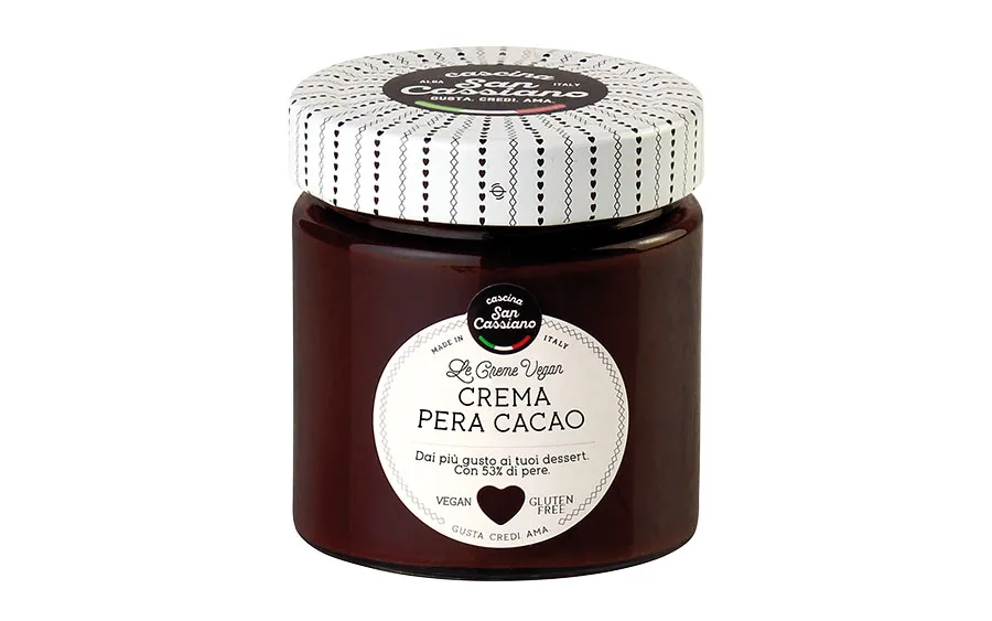 Crème Vegan Cacao et Poire - Cascina San Cassiano 220g