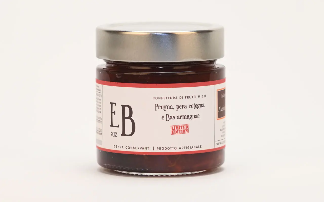 Plum jam, quince pear and Bas armagnac - Alessio Brusadin