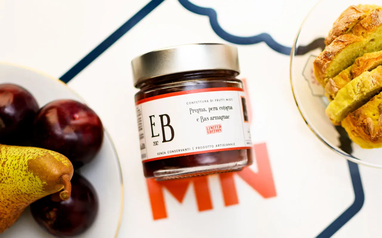 Plum jam, quince pear and Bas armagnac - Alessio Brusadin