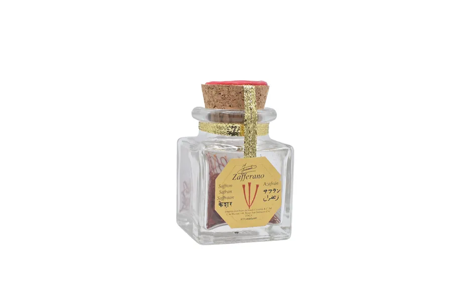 Pistils de safran - Inaudi, paquet de 1 g.