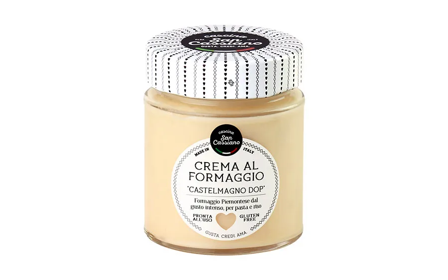 Fromage à la crème Castelmagno DOP - Cascina San Cassiano, paquet de 150g