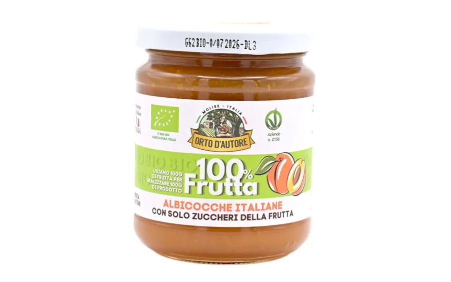 Compote d'Abricots Italienne Bio - Orto d'Autore, paquet 230g