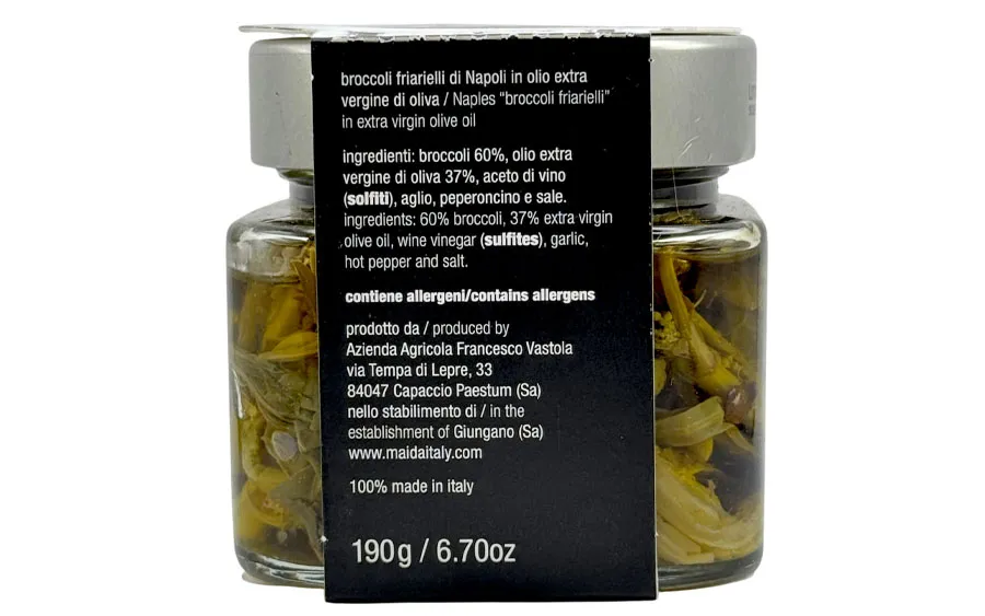 Brocoli à l'huile - Maïda, sachet de 190 g