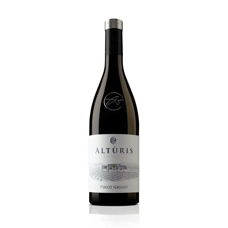 Pinot grigio DOP Vin blanc du Frioul vol 12,5% - Alturis, bouteille de 750 ml