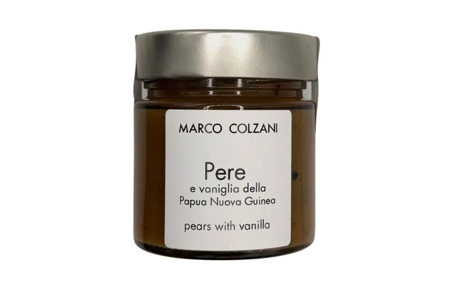 Confiture de poire Williams et vanille de Madagascar - Marco Colzani conf. 260g