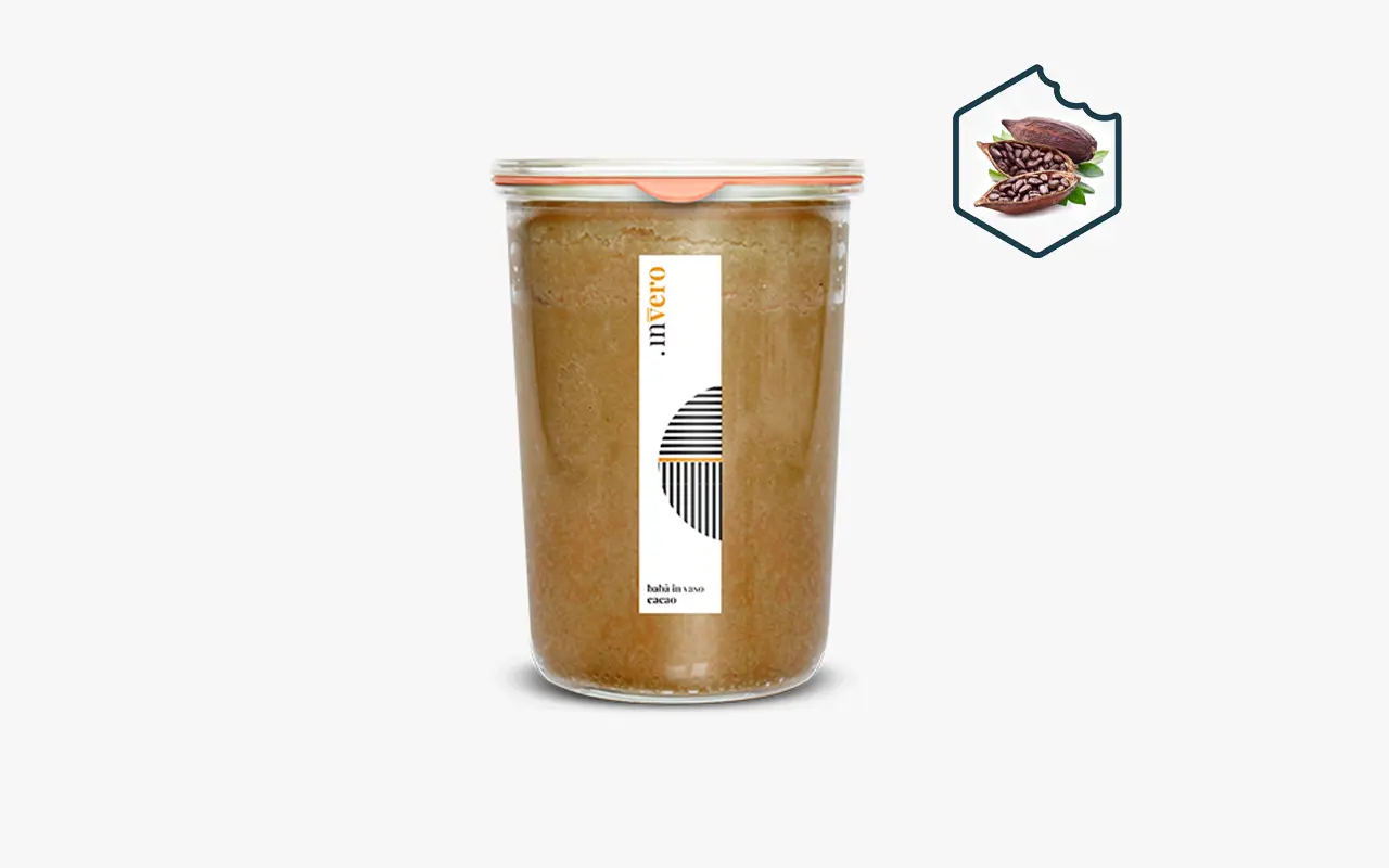 Babà au cacao en pot de cuisine artisanale - Invero, pack. 400 gr.
