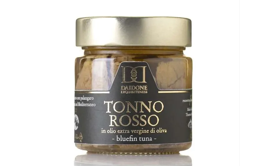 Filets de thon rouge à l'huile d'olive extra vierge - Pack gourmandise Daidone. 200 gr