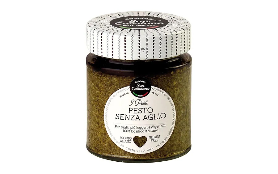 Pesto Génois Sans Ail - Cascina San Cassiano Pack 130g
