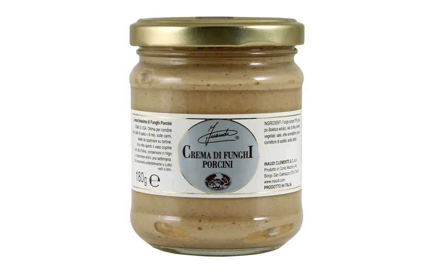 Crème de cèpes - Inaudi, paquet de 180 g.