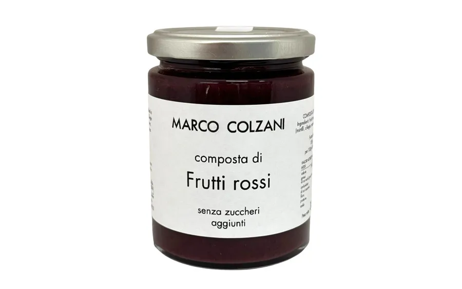 Compote de fruits rouges sans sucres ajoutés - Marco Colzani conf. 300g