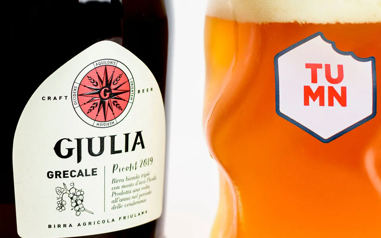 Bière agricole - Gjulia Grecale - Alturis, bouteille 33 cl