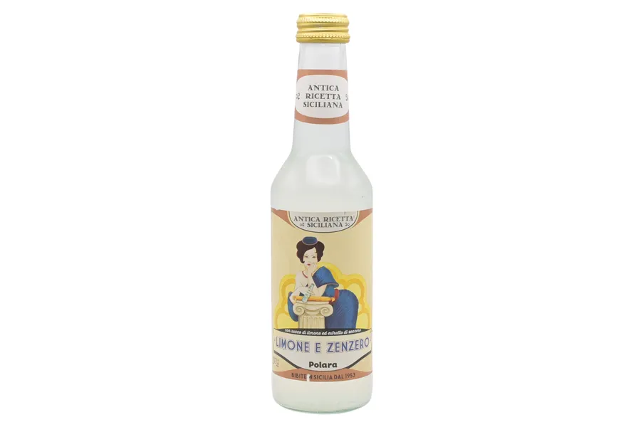 Boisson citron-gingembre - Polara, bouteille de 275 ml